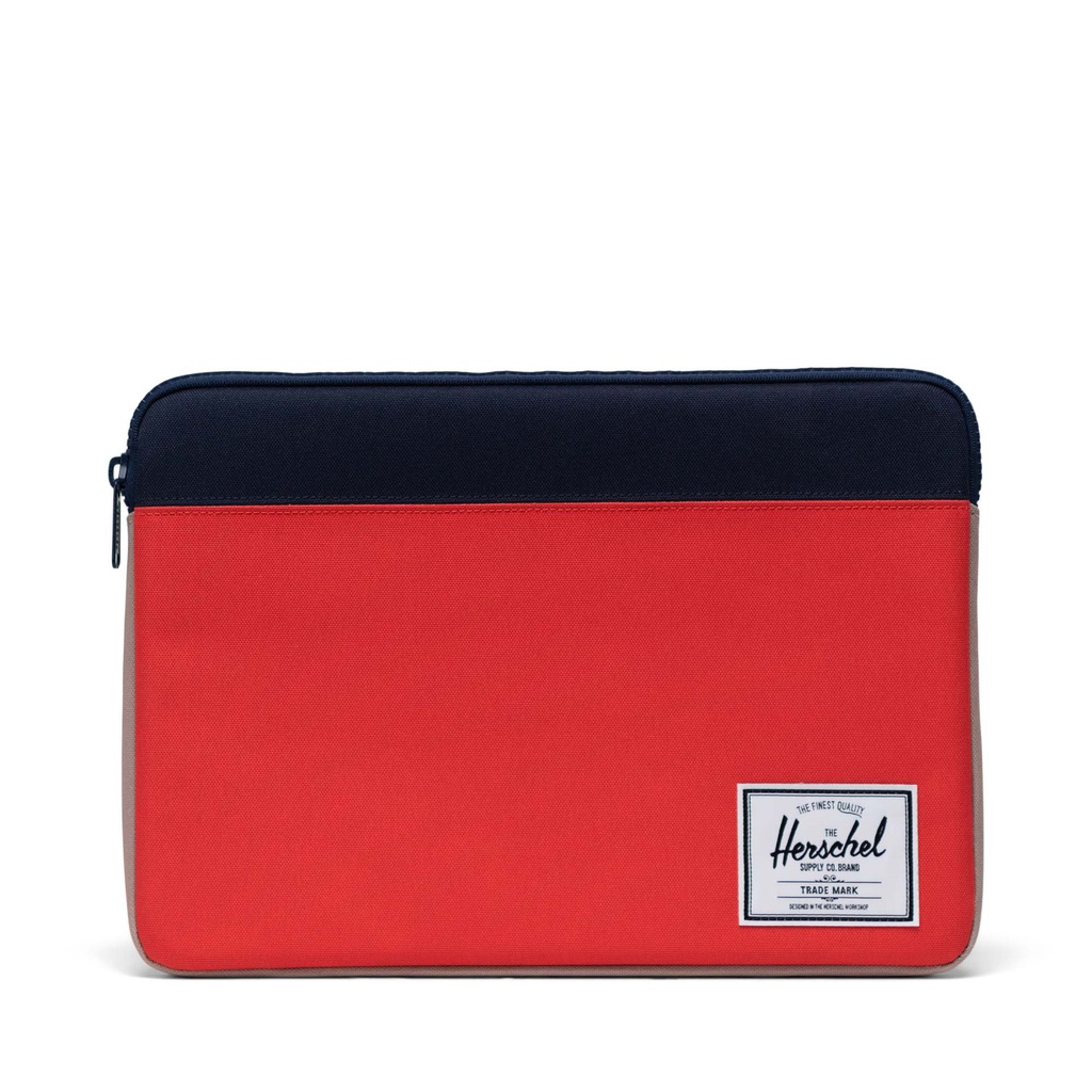 Herschel Anchor Sleeve for 14 Inch MacBook - Grenadine/Peacoat/Light Taupe