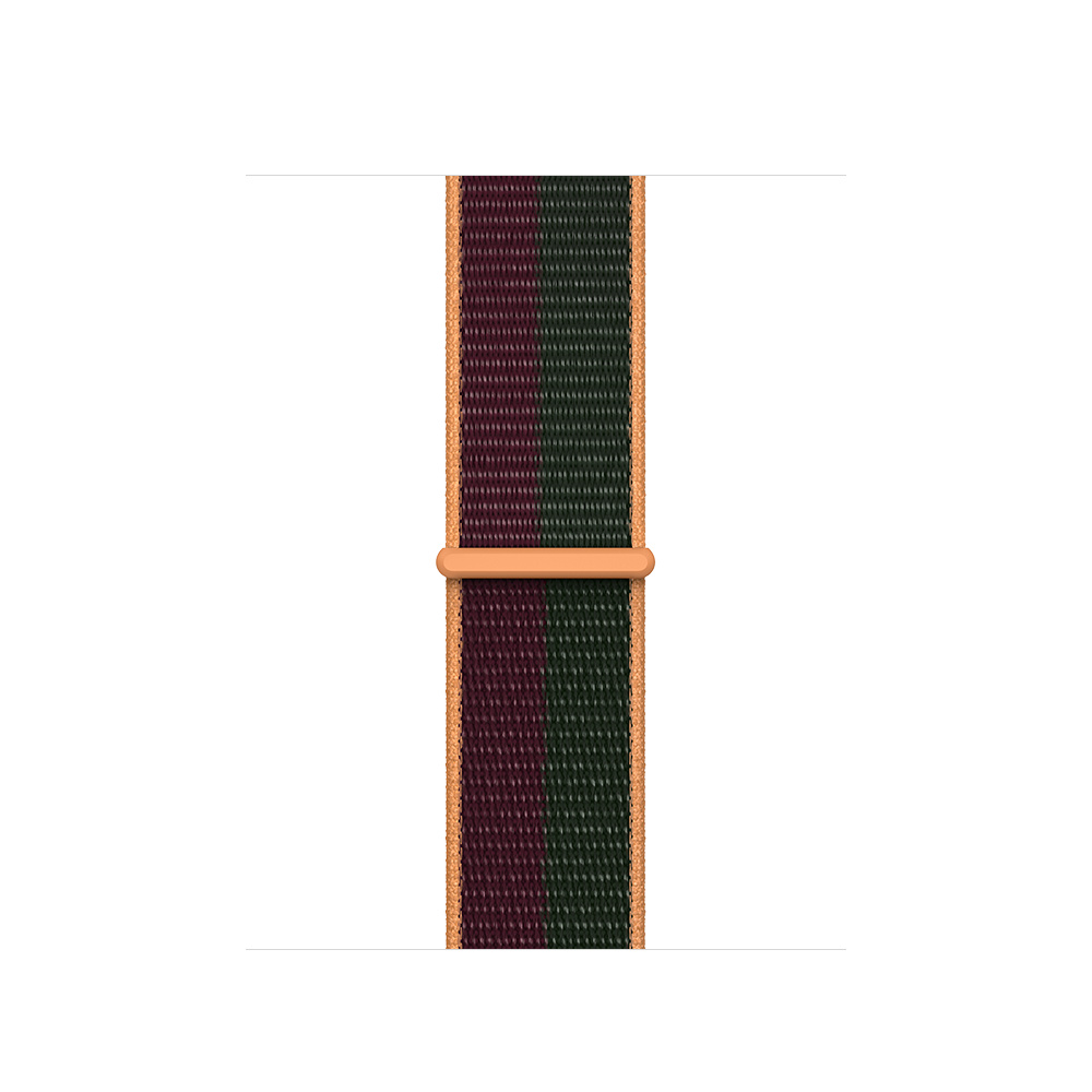 Apple 41mm Dark Cherry/Forest Green Sport Loop - Regular