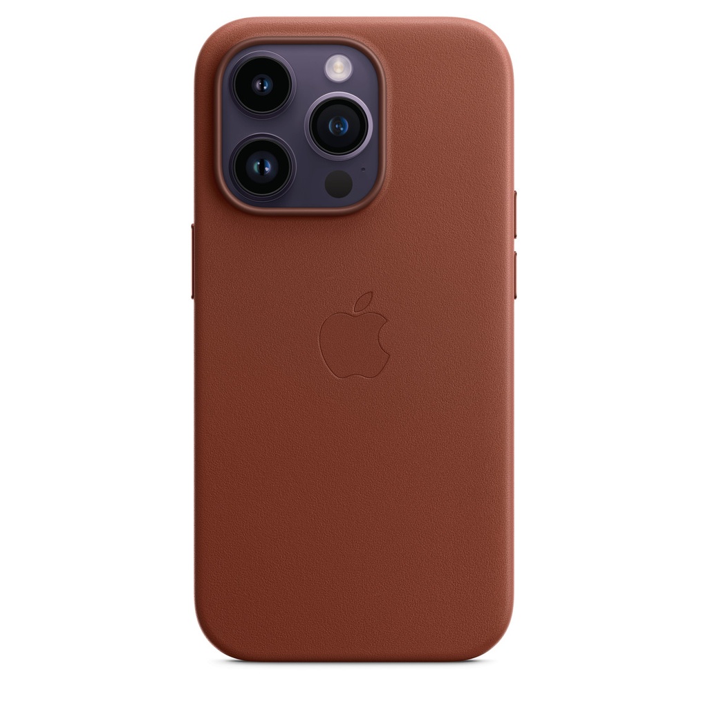 Apple iPhone 14 Pro Leather Case with MagSafe - Umber