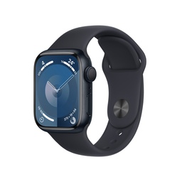 [MR8W3CL/A] Apple Watch Series 9 Midnight Aluminium Case with Midnight Sport Band (GPS, 41mm)