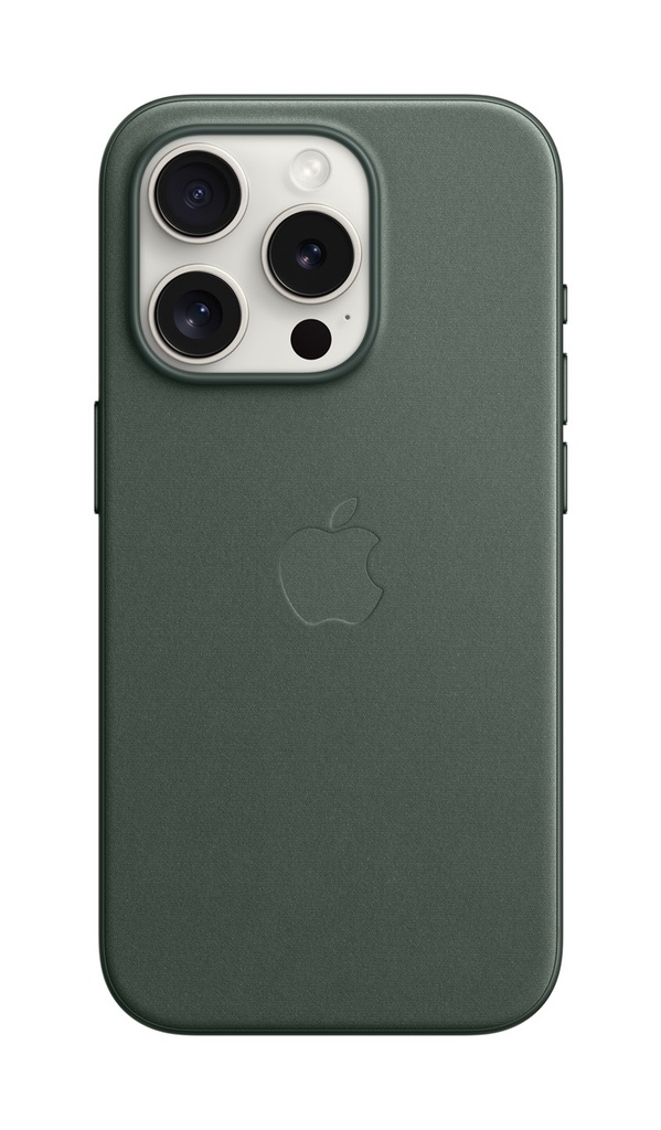 Apple iPhone 15 Pro FineWoven Case with MagSafe - Evergreen