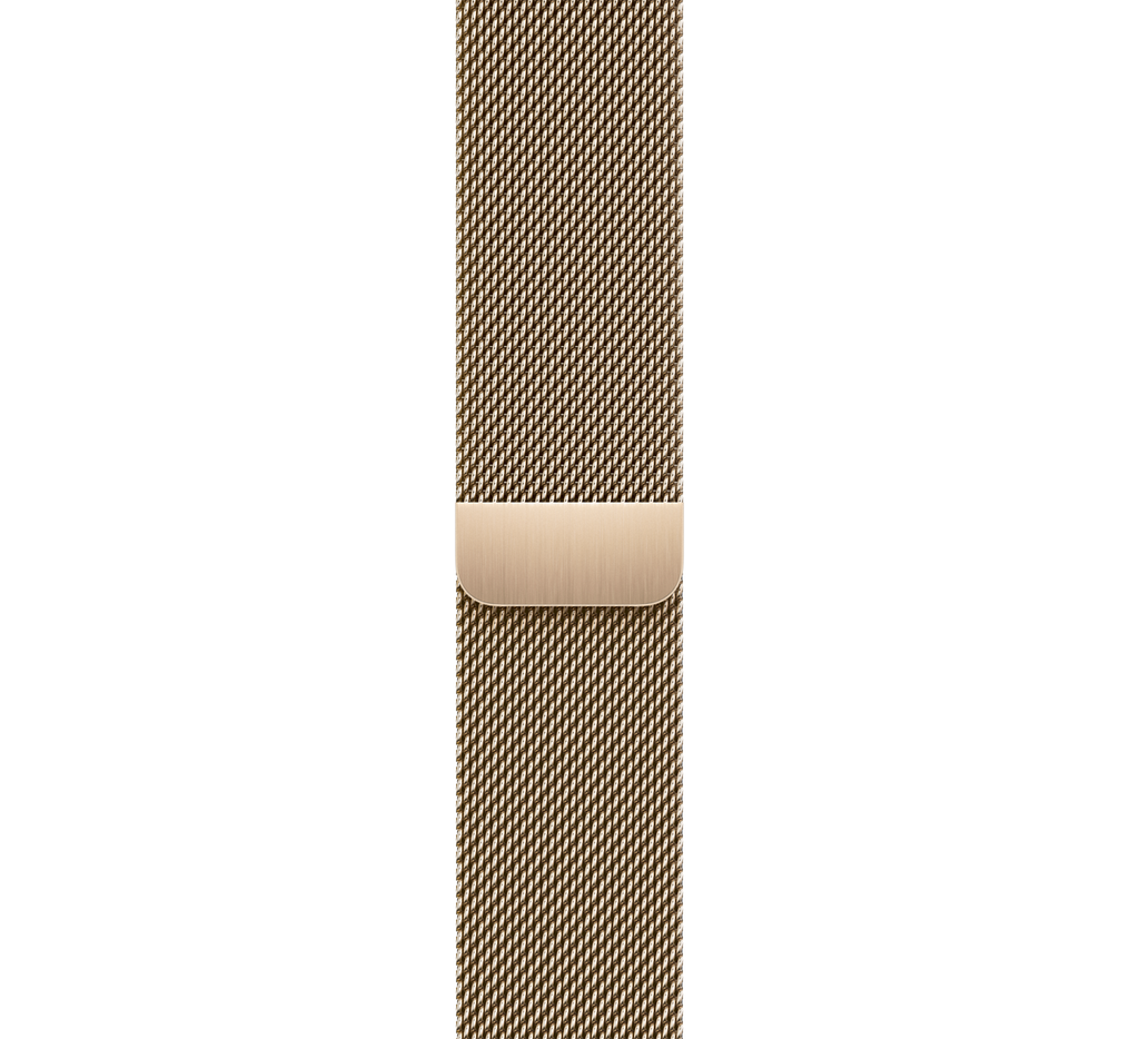 Apple 42/44/45mm Gold Milanese Loop