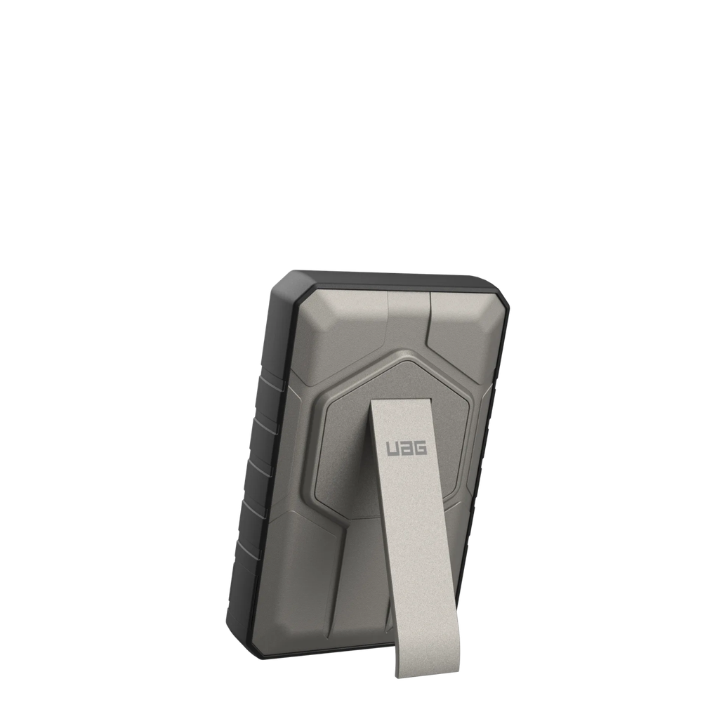 UAG Rugged Battery Pack with Kickstand for MagSafe 10K mAh 20W - Black/Titanium