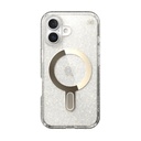 Speck Case with ClickLock/MagSafe for iPhone 16 Plus - Clear / Gold Glitter