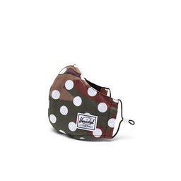 [10974-04928-OS] Herschel Supply Mask - Camo / Polka Dot