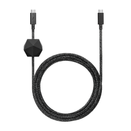 [DCABLE-C-CS-BLK-NP] Native Union 2.4M Desk Cable USB-C to USB-C Cable - Cosmos