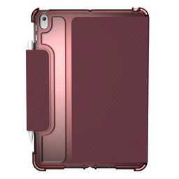 [12191N314748] UAG Lucent Folio Case iPad 10.2-inch (7th, 8th & 9th Gen) - Aubergine/Dusty Rose