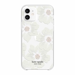 [KSIPH-187-HHCCS] kate spade NY Protective Hardshell Case for iPhone 13 Mini - Hollyhock