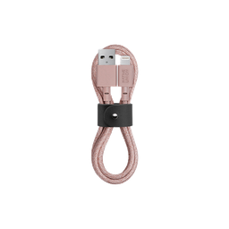 [BELT-L-ROS-2-NP] Native Union 1.2M Belt Lightning Cable - Rose