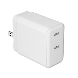 [JP-2037] jump+ PD 65W Dual USB-C GaN Power Adapter