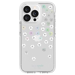 [KSIPH-209-SFIRC] kate spade NY Defensive Hardshell Case for iPhone 13 Pro- Scatter Flower