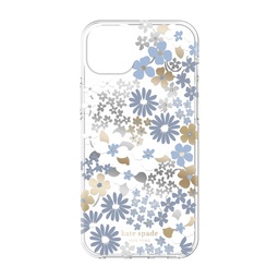 [KSIPH-224-FFDB] kate spade new york Protective Hardshell Case for iPhone 14 Plus - Flower Fields