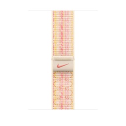 [MUJW3AM/A] Apple 38/40/41mm Starlight/Pink Nike Sport Loop