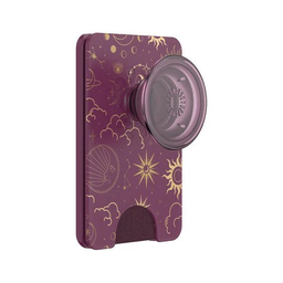 [807359] PopSockets PopWallet+ with MagSafe - Celestial Mauve