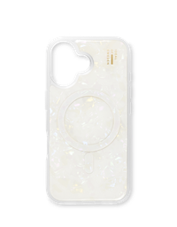 [IDPLCMS-I2461-10] Ideal of Sweden Pearl Case with MagSafe for iPhone 16 - White