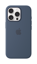 [MYYK3ZM/A] Apple iPhone 16 Pro Silicone Case with MagSafe - Denim